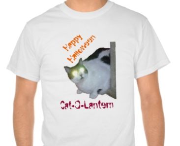 Unusual Story of Our Halloween Cat-O-Lantern, Tshirt Tribute